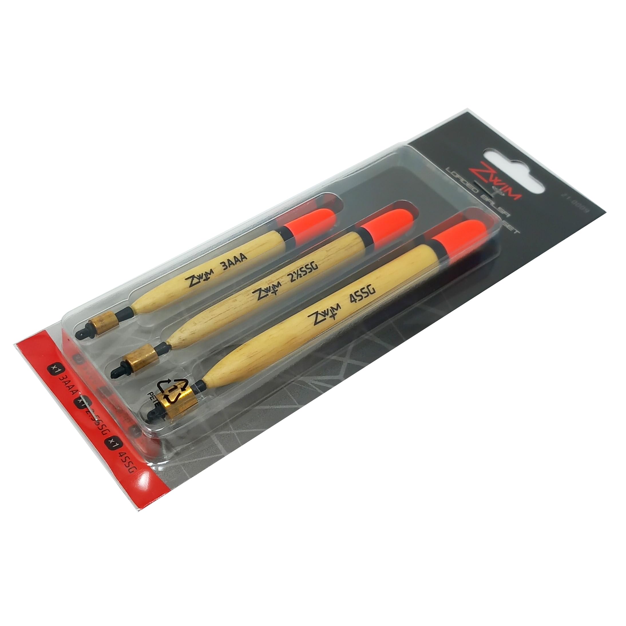 Set di 3 Galleggianti per Pesca alla Carpa, K di