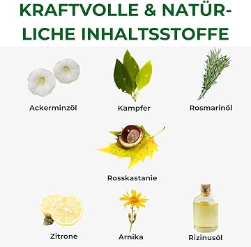 Kräuterhof At Balsamı At Kestanesi Arnica biberiye ve nane yağından elde edilen değerli bitki özlerini soğutur ve canlandırır, 500 ml alüminyum folyo ile mühürlenmiş küvet
