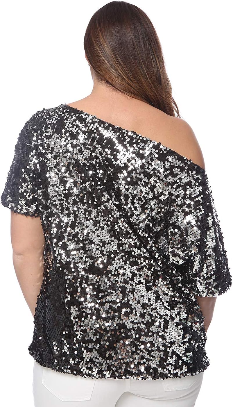 sequin top size 18