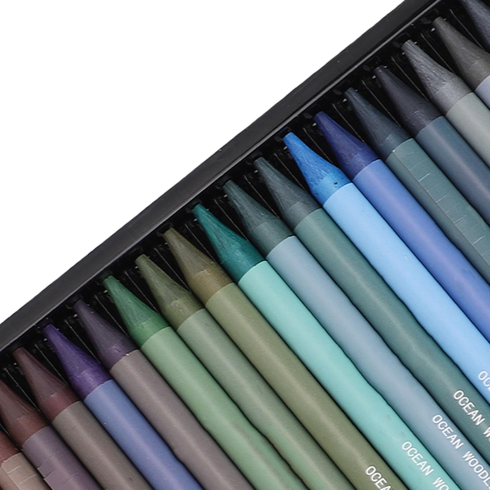 Ensemble de crayons de couleur sans bois, 24 crayons de couleur multifonctions portables, pigments à base d'huile, en vrac, pour le dessin