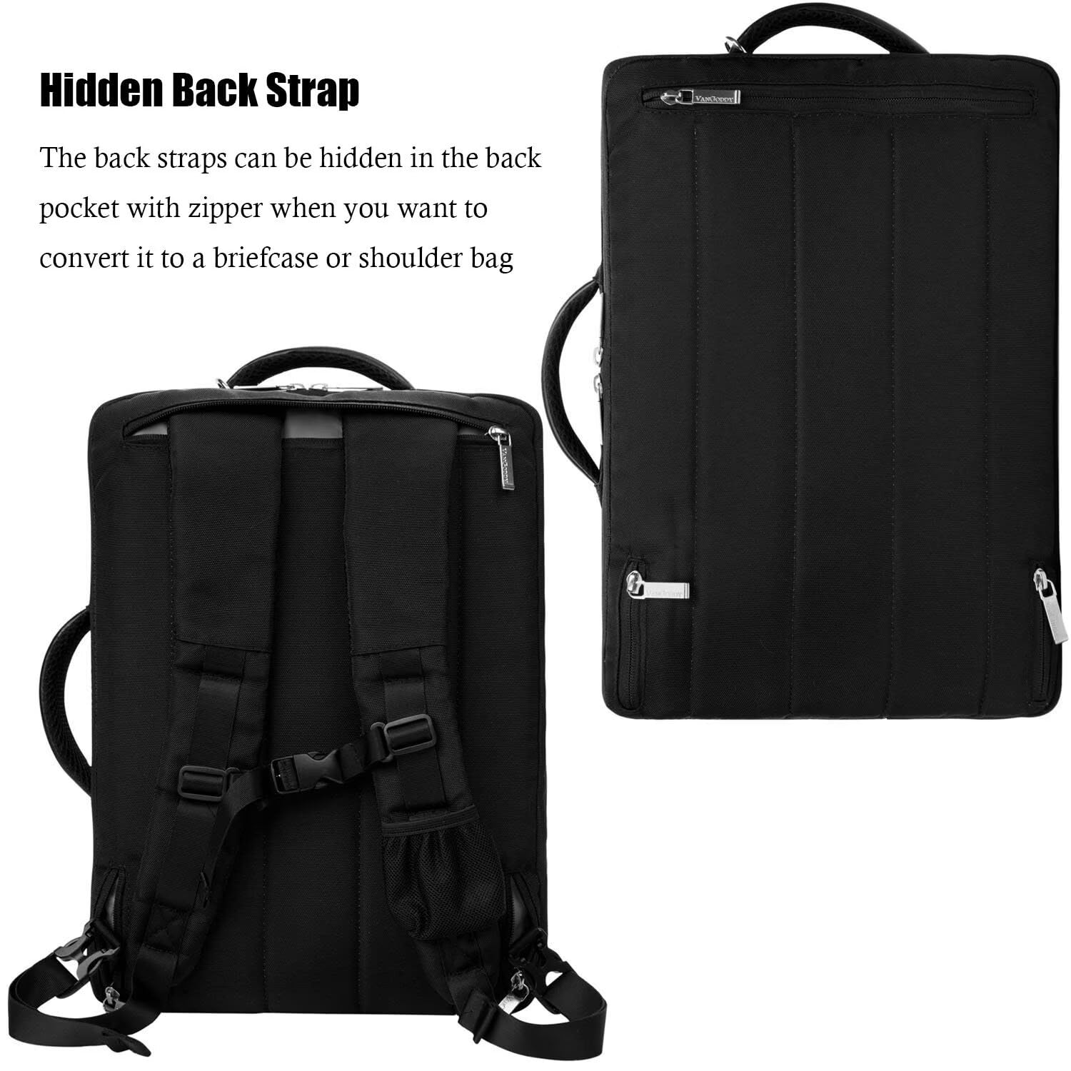 Amazon | 15.6インチ ノートパソコン バックパック ブリーフケース 