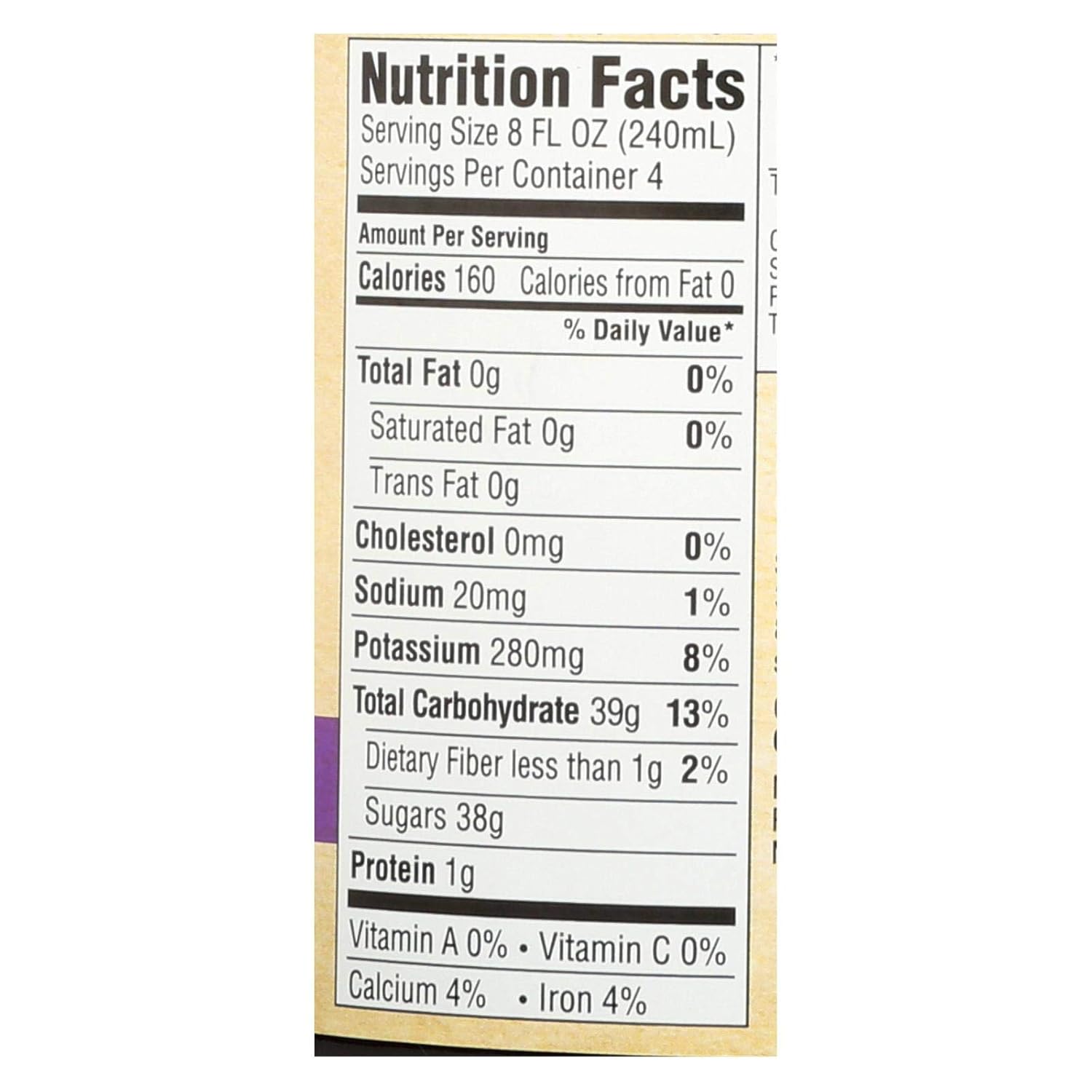 Santa Cruz Organic Concord Grape Juice, 32 Ounce -- 12 per case.