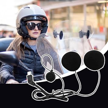 Motorcycle Helmet Headset Motorcycle Helmet Intercom Microphone