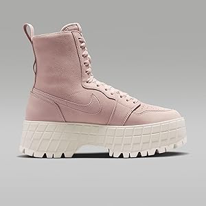 Amazon.com | Air Jordan 1 Brooklyn Women's Boots (FJ5737-601, Pink