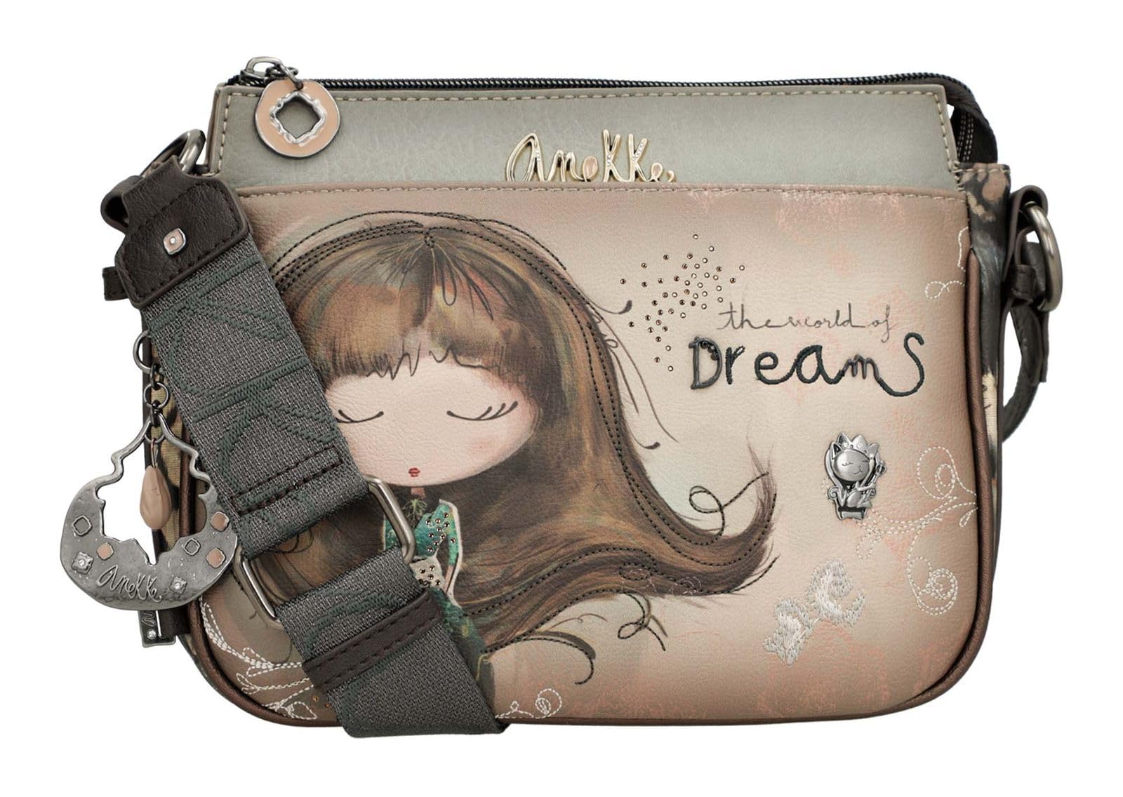 Anekke Torba na ramię Real Crossbody Bag wielokolorowa