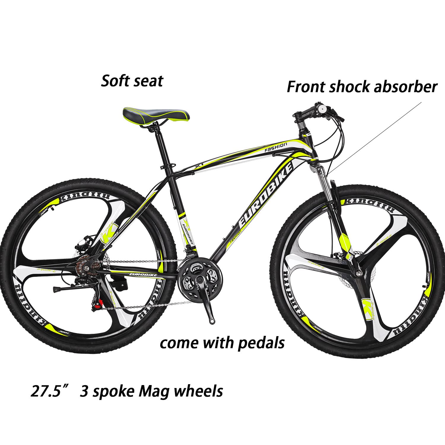 Road Bike Helmet Euobike OBK XC550 Oad Bike 700C Wheels 21 Speed