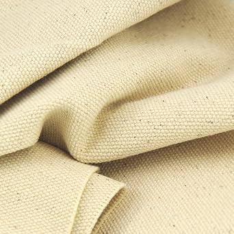 Rose Flavor 16OZ Cotton Canvas Sewing & Crafting,Drop Cloth By The Yard Natural