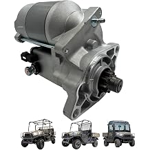 410-52310 12V 1.4kW Starter Motor Compatible with Kubota RTV 1100 900 1140 RTV-X900 RTV-X1100C - Replacement for Denso 428000-5401 77700-02602