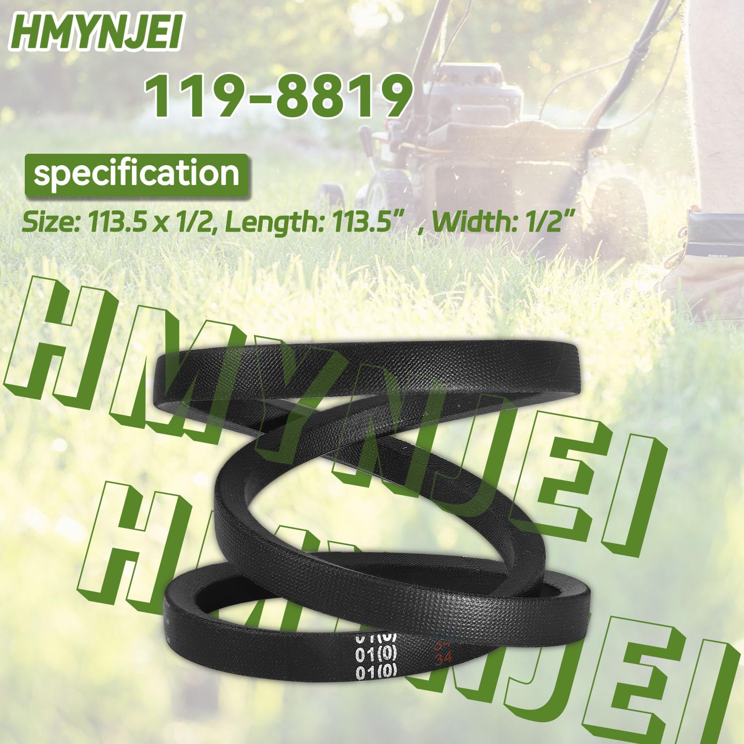 Amazon.com : 119-8819 119-8819-SL Drive Belt for Toro TimeCutter