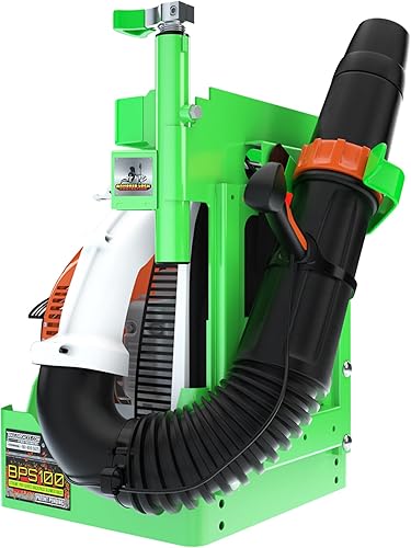 Miniatura 9 de Green Touch Industries BPS100 Xtreme Pro Series - Soplador de hojas de acero para prevención de robos, estante de almacenamiento V3.3 para remolques