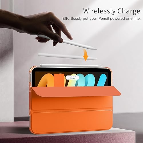 Miniatura 35 de MoKo Funda para iPad mini 7 (A17 Pro) Generation Case 2024, iPad mini 6 2021, funda delgada y ligera de 8.3 pulgadas de carcasa de policarbonato