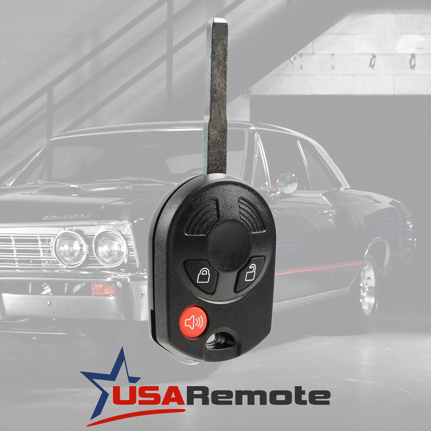 Key Fob Keyless Entry Remote fits Ford Escape Fiesta Transit Connect 2011-2016 High Security (OUCD6000022 164-R8007)