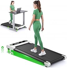 AKLUER Walking Pad with Incline, Under Desk Treadmill for Home, 2.5HP Portable Treadmills with Remote Control, 4 in 1 Incline Treadmill with LED Display