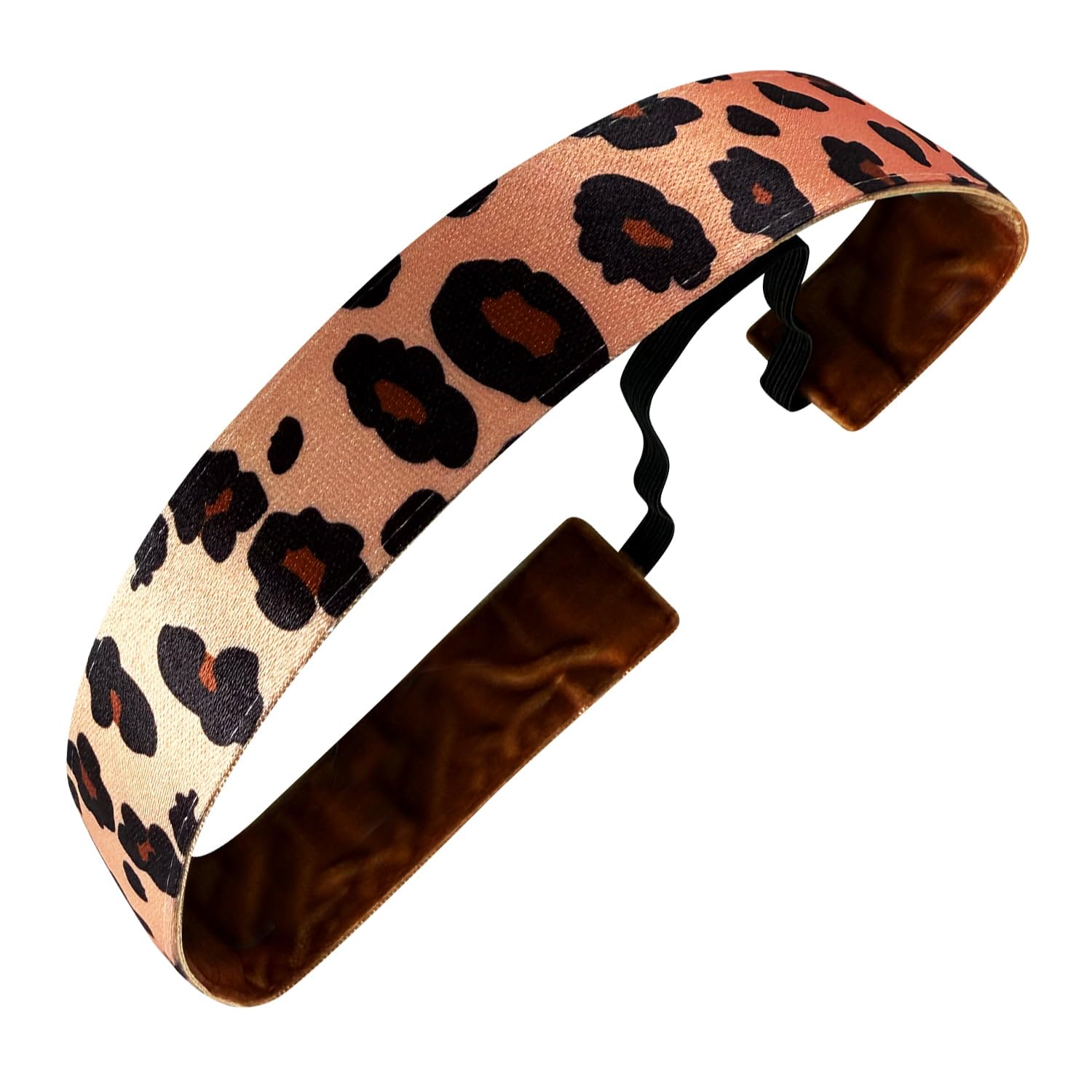 Sweaty Bands Get Wild 1 Inch Leopard Print No-Slip Athletic Headband