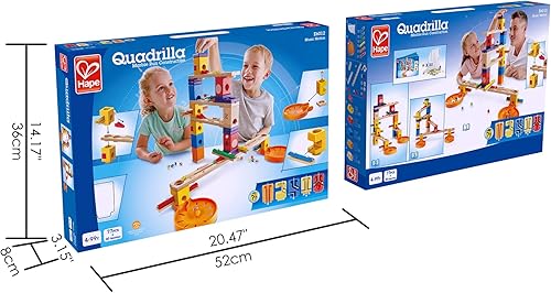 Miniatura 6 de Galardonada construcción de mármol de madera Hape Quadrilla - Music Motion