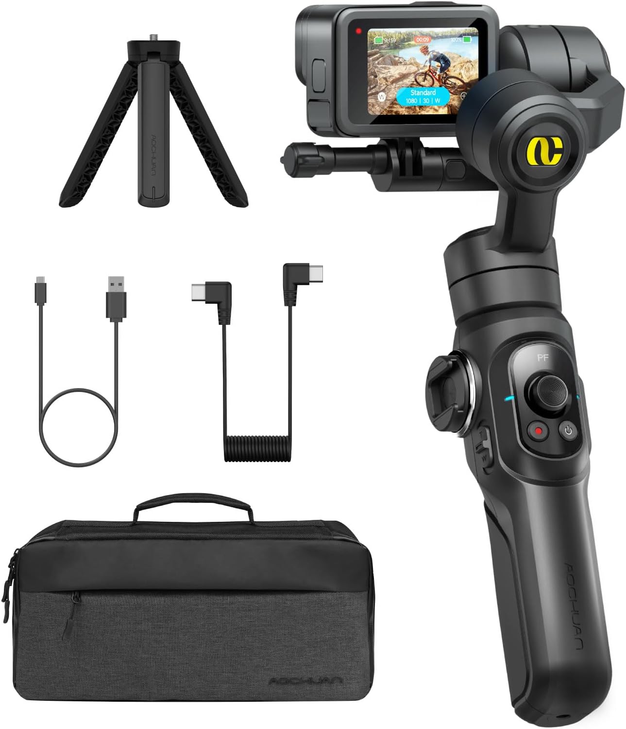 Gimbal Stabilizer for Go Pro