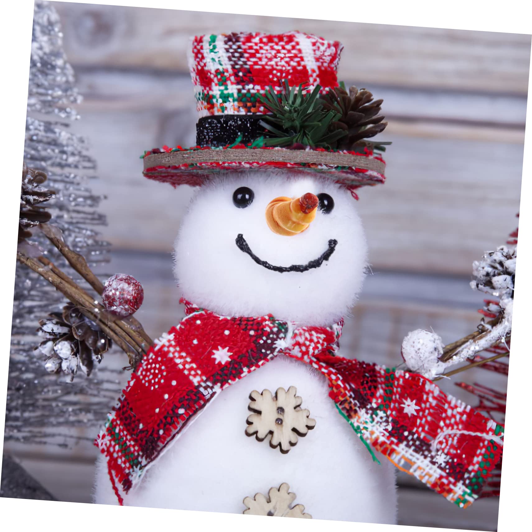 SEWACC 8 Kartons Schneemann Nase Winterhandwerk Nase für Festival-Schneemann-Nase winterdeko Christmas-Decorations Spielzeuge DIY-Verzierung Material zum Schneemannbauen Plastik