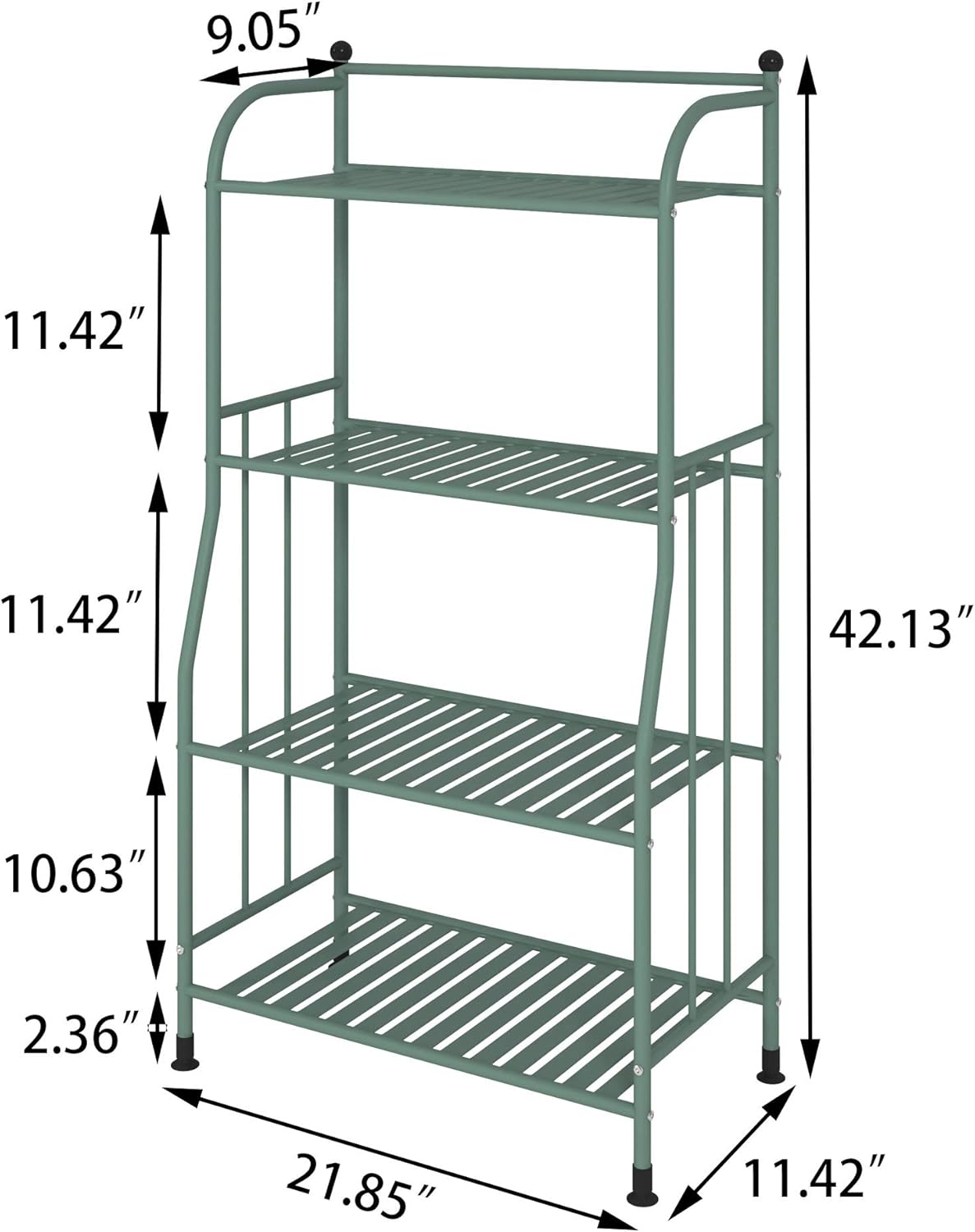 Bеѕt Dеаl TZAMLI 4 Tier Metal Shelf Tower, Free Standing Shelving Unit Heavy Duty Shelves Rack Storage Organizer Bookshelf Plant Flower Stand (Green, 4 Tier) Bеѕt Cуbеr Mоndау 🔥 TZAMLI 4 Tier Metal Shelf Tower, Free Standing Shelving Unit Heavy Duty Shelves Rack Storage Organizer Bookshelf Plant Flower Stand (Green, 4 Tier)