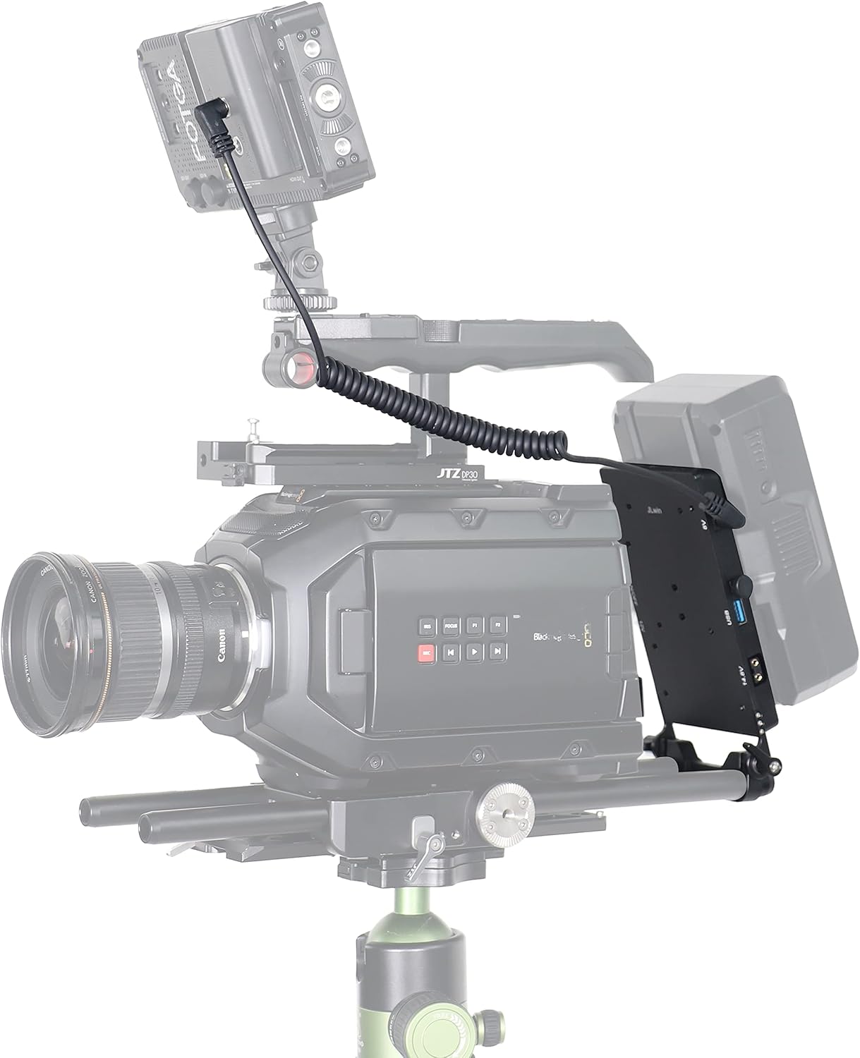 Hersmay V Mount Battery Plate V-Lock D-tap Plate Power Supply for DSLR Camera Monitor Equipment