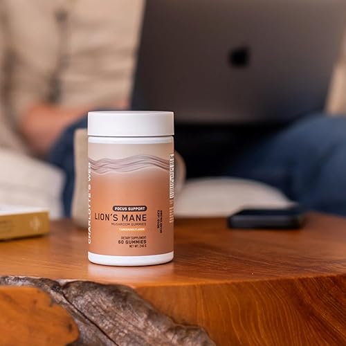 Miniatura 9 de Charlotte's Web Focus Support - Gomitas de hongos para concentración y energía con melena de león, apoyo cognitivo natural, gomitas de melena de