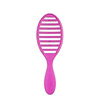 Vista 2 de Wet Brush Cepillo para Cabello de Secado Rápido, Morado, Diseño Ventilado y Cerdas Suaves HeatFlex, Seguro para Secado con Secador, Mango Ergonómico