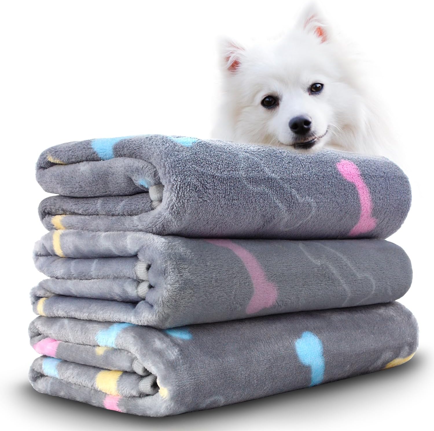 1 Pack 3 New Dogs Blankets for Large Dogs Medium Pet