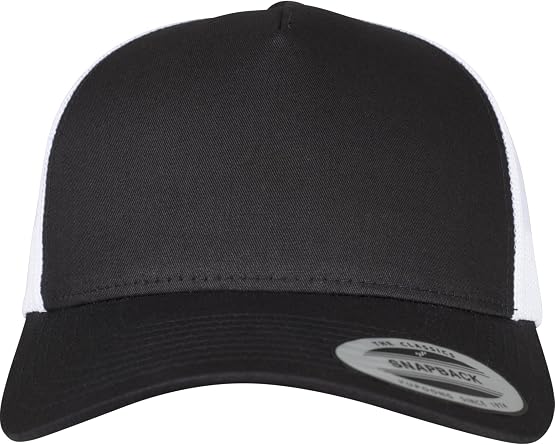 Flexfit Unisex 5-Panel Retro Trucker 2-Tone Cap Yupoong Headwear