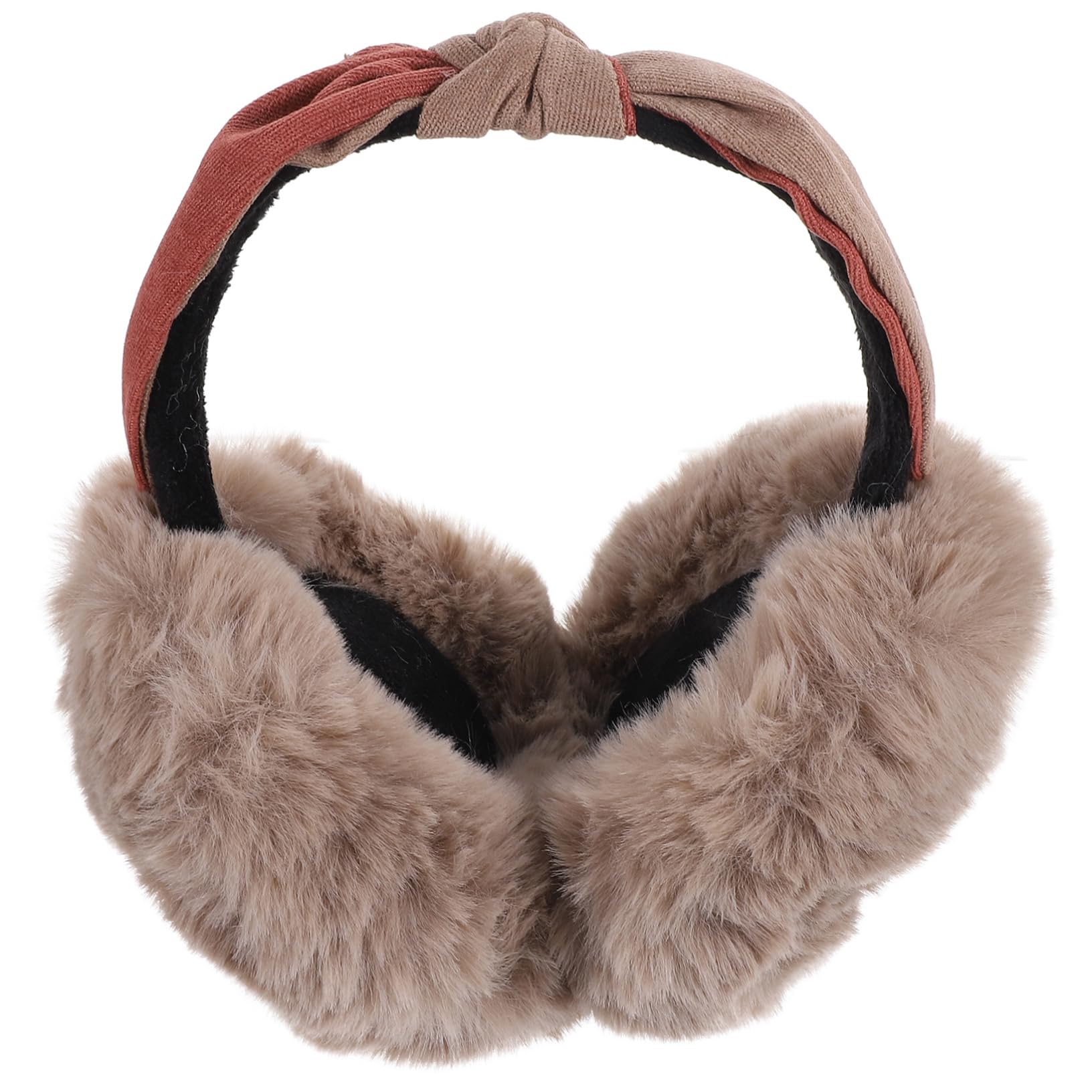 SAFIGLE Winter Ear Muffs Plush Ear Cover for Women Fuzzy Ear Warmers for Outdoor Activities Comfortable Earmuffs for Skiing Hiking Camping and Cold Weather Use