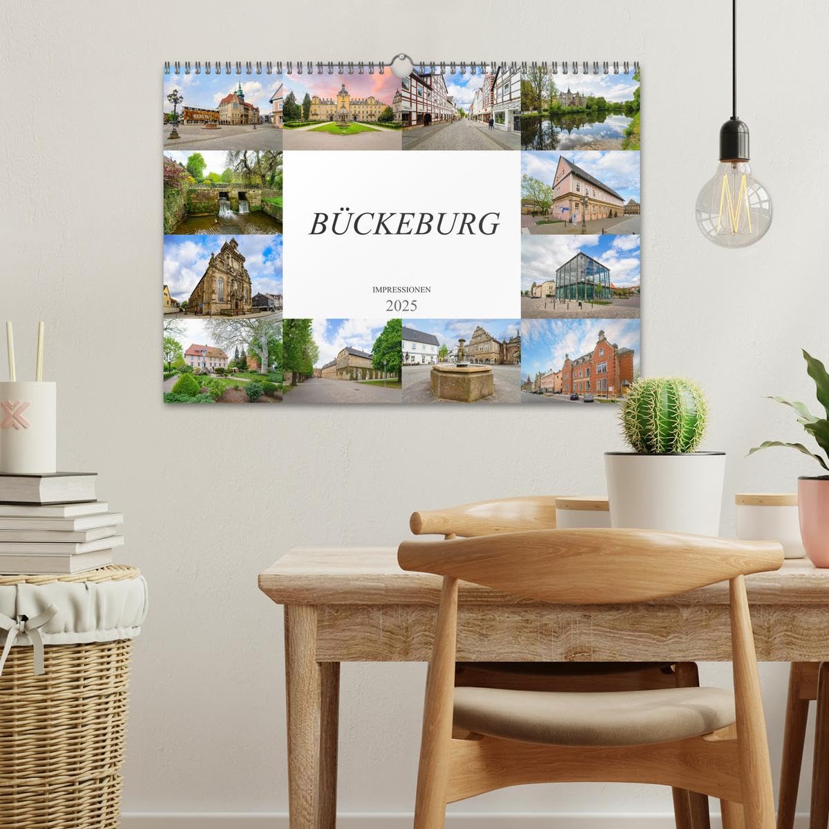 Bückeburg Impressionen (Wandkalender 2025 DIN A3 quer), CALVENDO Monatskalender: Ein fotografischer Rundgang durch das schöne Bückeburg (CALVENDO Orte)