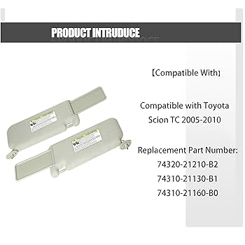Amazon.com: FITIPICI Driver Left & Passenger Right Side Sun