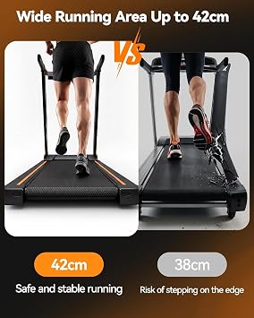 Treadmills for Home Foldable, Folding Treadmill for Heavy People