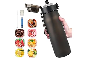 Air Water Bottle with Flavored Pods for On-the-Go Hydration
