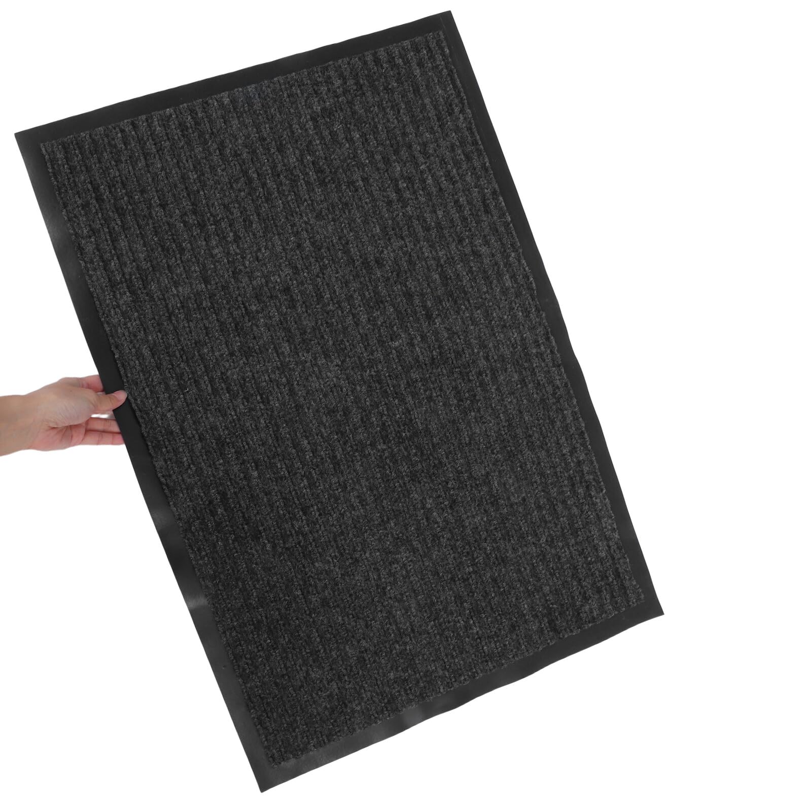 PRETYZOOM 2 Pezzi Zerbino Ingresso Interno Antiscivolo Assorbente 45x75 Cm Design a Righe Resistente per Porte e Corridoi Protezione Pavimenti
