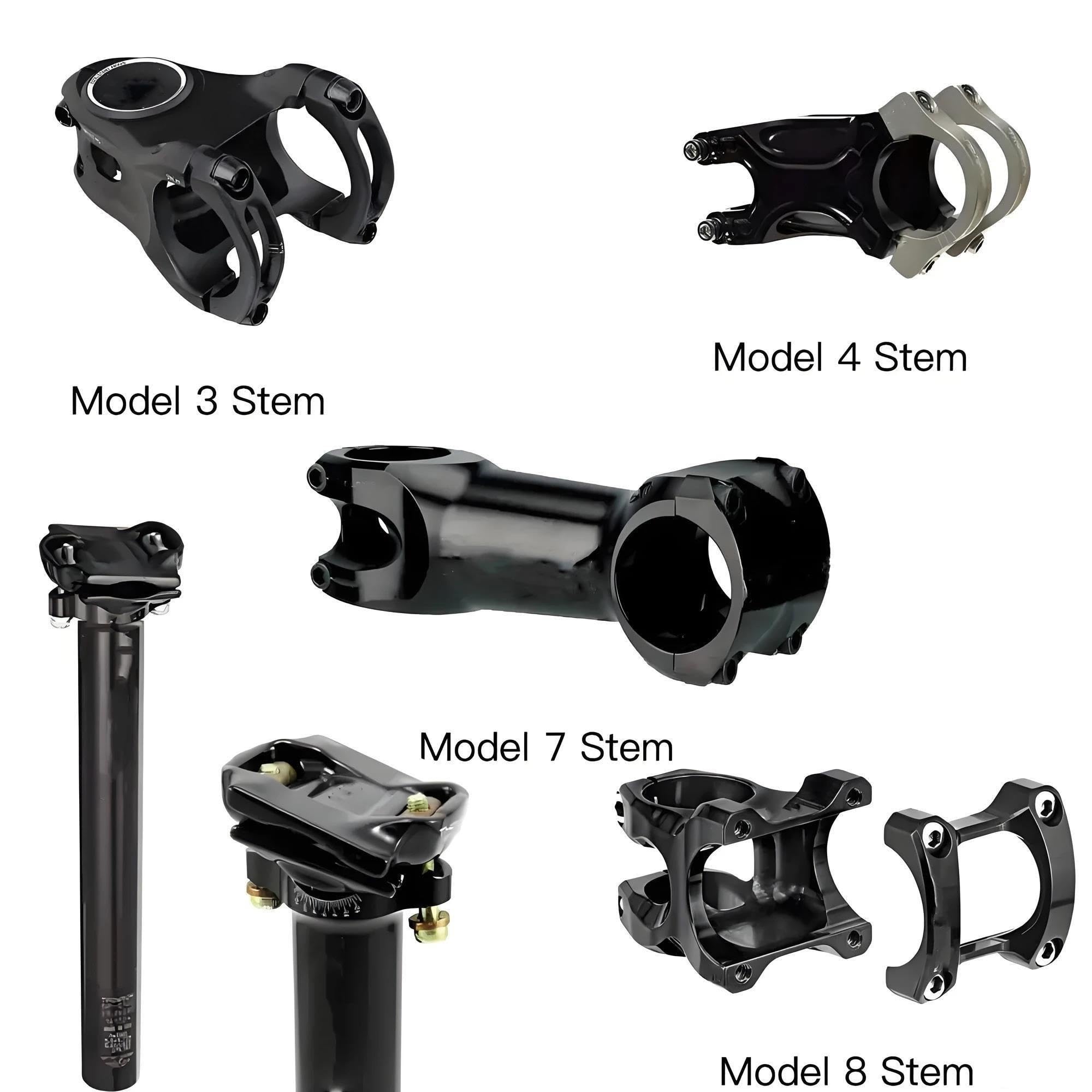 Elevador Potencia Vástago de Bicicleta, Adecuado para Bicicletas de montaña, Carretera, Grava, Elite Masterpiece, tija de sillín MTB