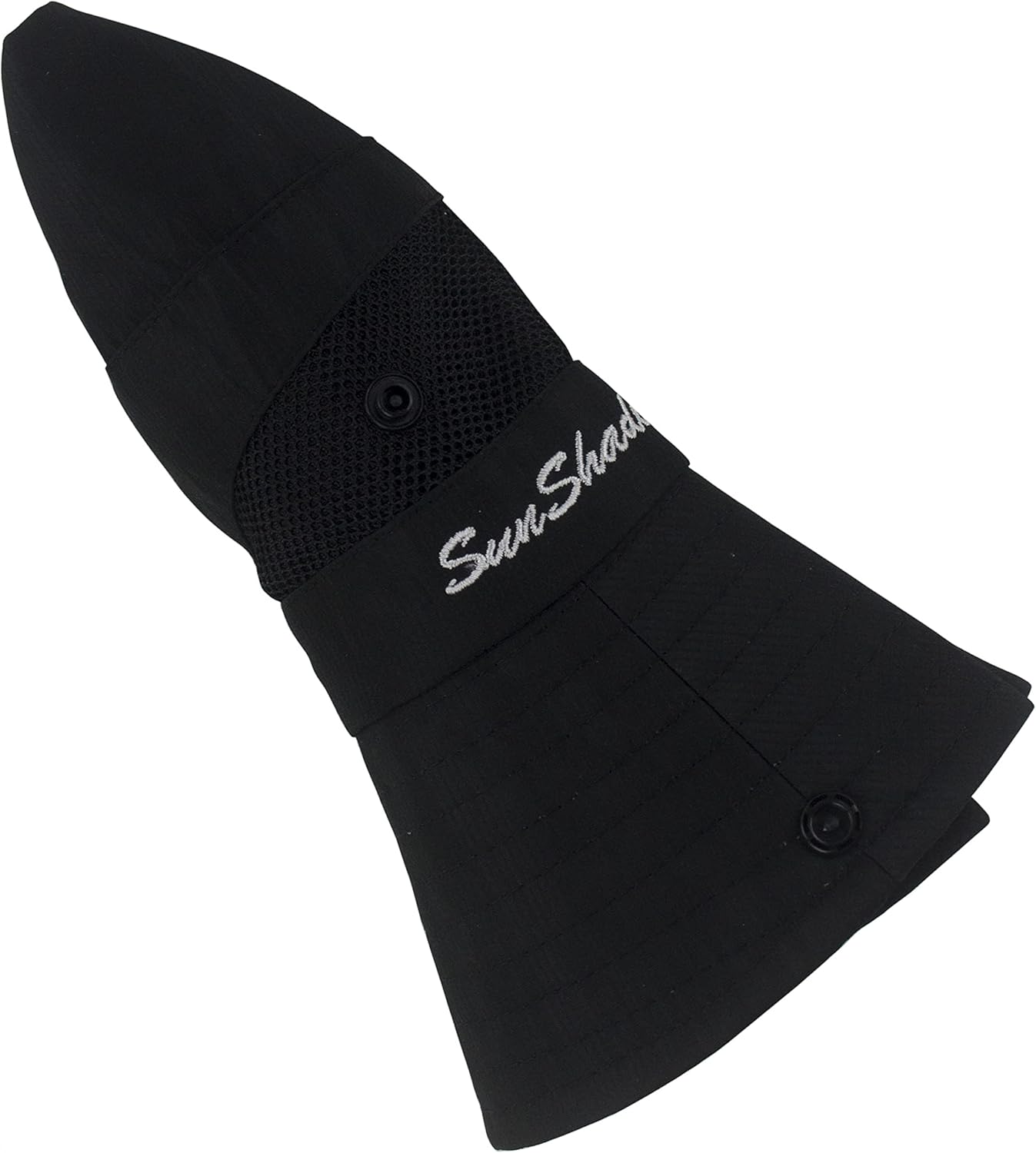 Muryobao Women's Ponytail Sun Hat UV Protection Foldable Mesh Wide Brim Beach Fishing Hat - Image 6