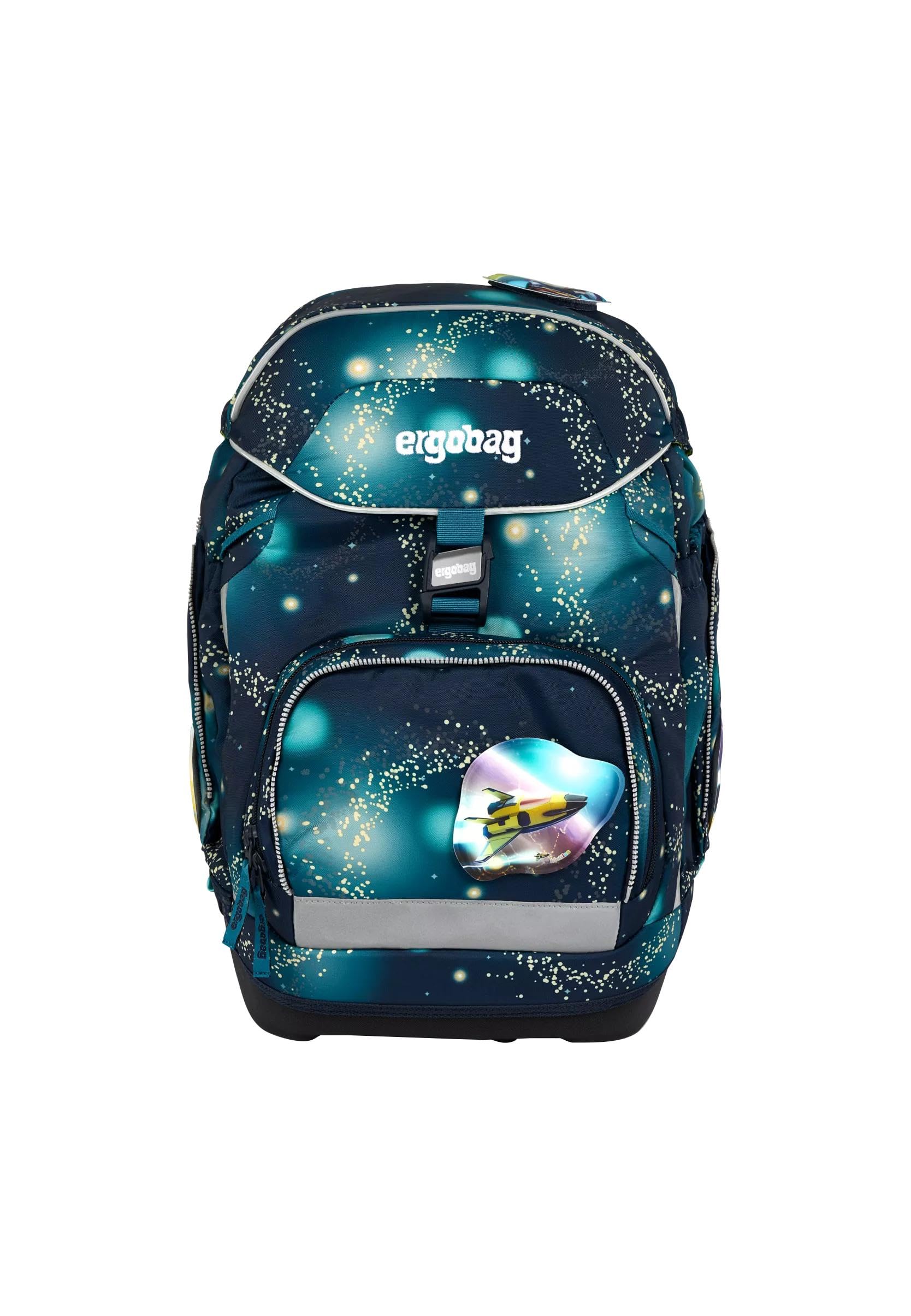 ergobag Galaxy Glow-Edition Pack-Set 6-teilig RaumfahrBär