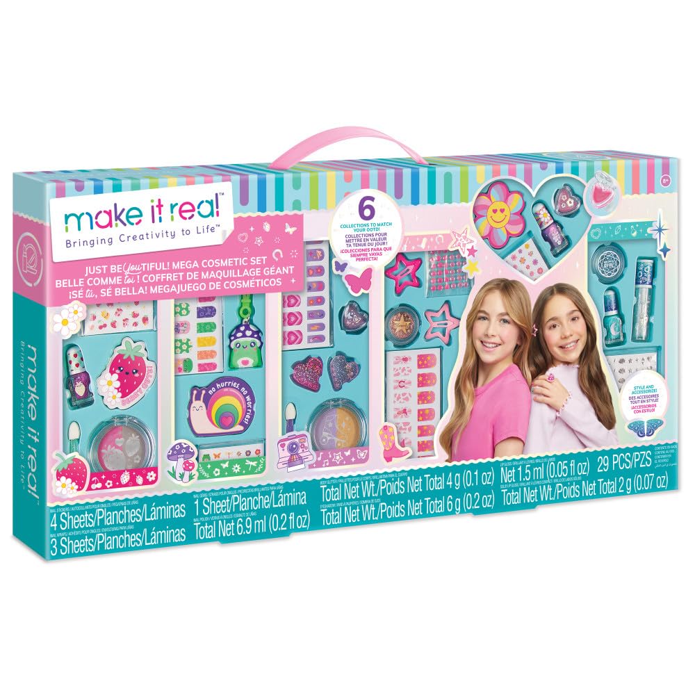 Amazon.com: Make It Real: Just BeYouTiful! Mega Cosmetic Set