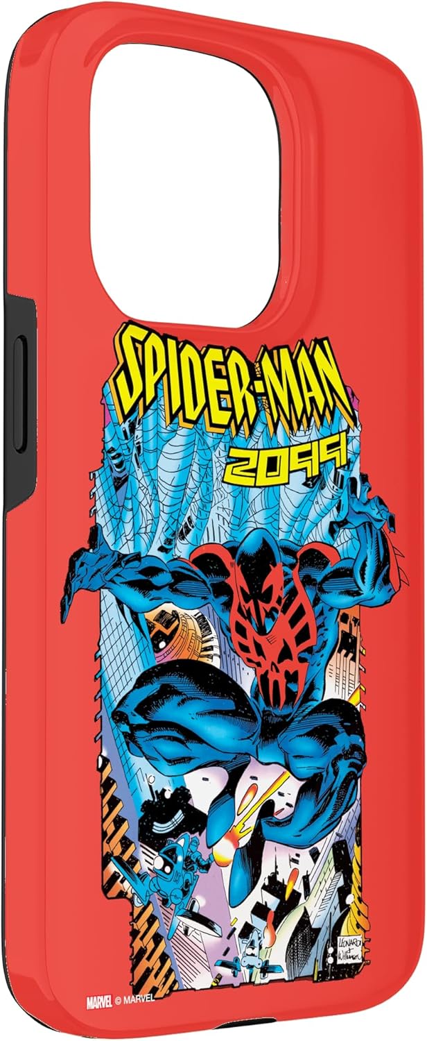 Marvel Comics Spider-Man 2099 Comic Cover 90s Case for iPhone 15 Pro