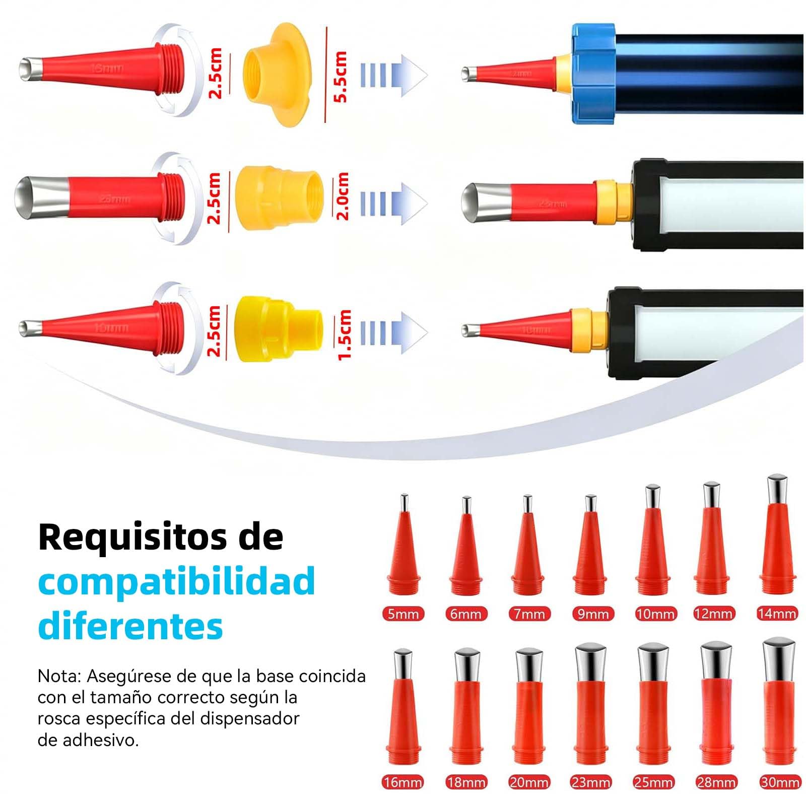 Yofidra Pistola de Cartuchos Eléctrica, Batería 2 x 2.0Ah, 4 Velocidades, Iluminación LED, Pistola para Cartuchos de Silicona, Pistola para Cartuchos de 300ml, Sello, Masillado, Sin Fugas | Iluminación LED, pistola de silicona para cartuchos de 300 ml, pa