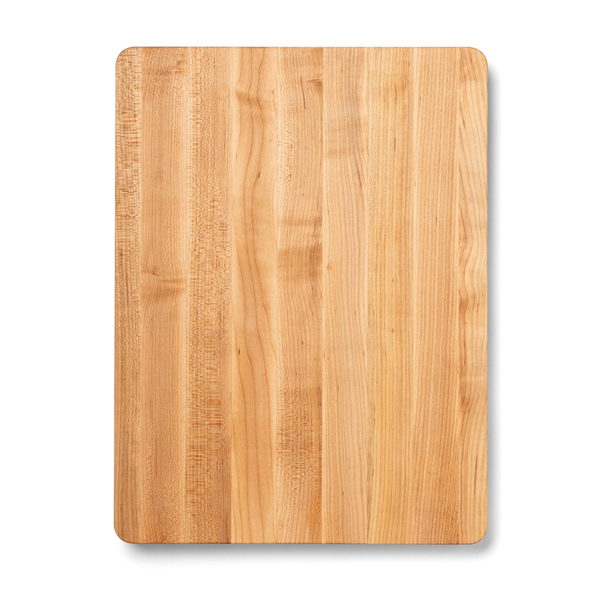 John Boos Chop-N-Slice Series Rectangular Wooden Maple Cutting Board 20”x15” – 1.25” Thick, 10-lb Reversible Butcher Block with Eased Corners & Edge-Grain – Made in the USA
