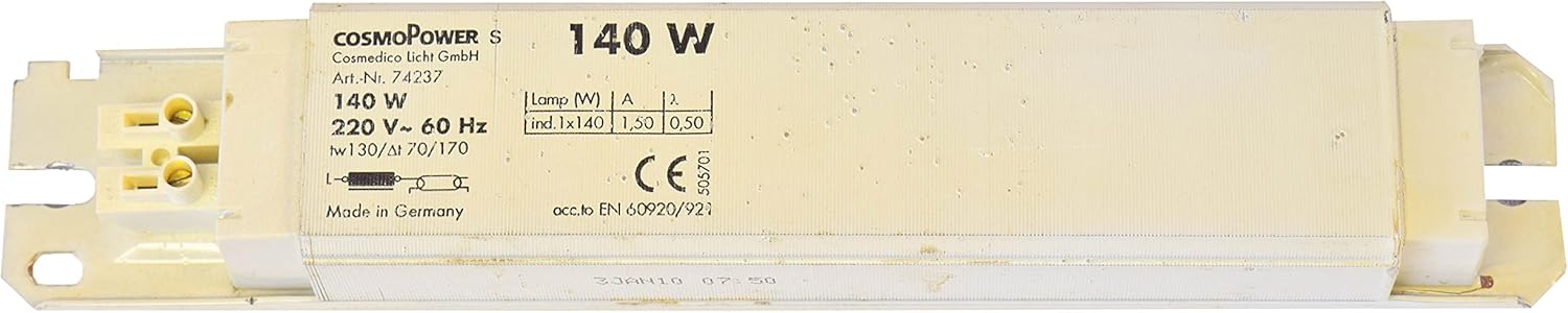 140 Watt Long Tanning Bed Ballast