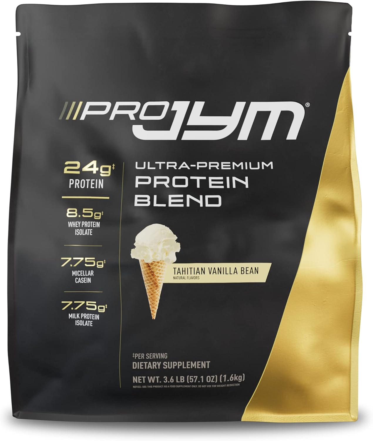 Pro JYM Tahitian Vanilla Protein Powder - Whey Protein Isolates
