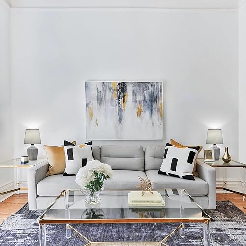 Miniatura 5 de Sucolite Juego de 2 lámparas de mesa pequeñas de 11.8 pulgadas, lámparas de mesita de noche para dormitorio, habitación de los niños, bonitas