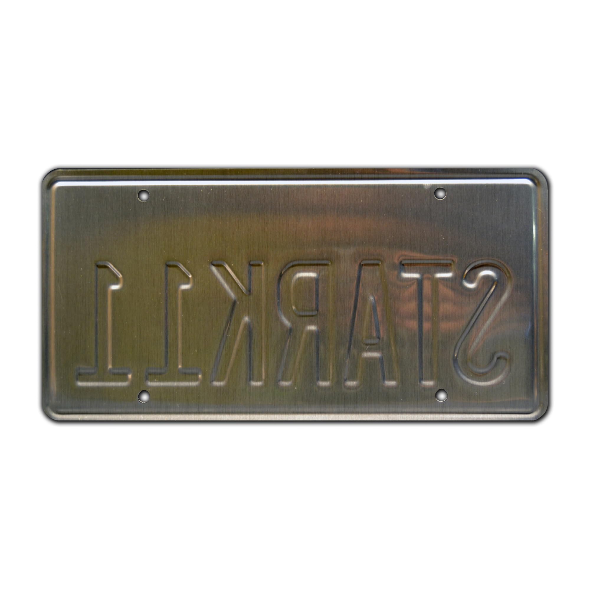 Iron Man 2 | STARK 11 | Metal Stamped License Plate