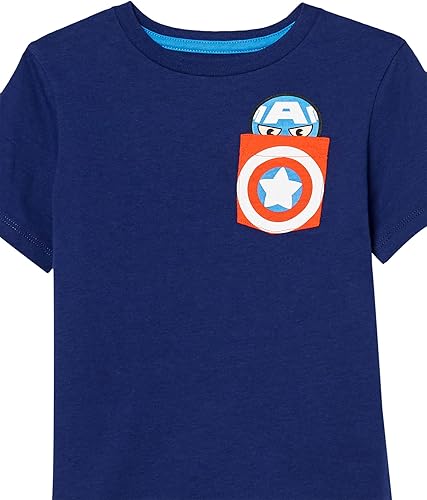 Vista 56 de Yaxa Essentials Disney Marvel Camisetas de manga corta para niños y niños pequeños de Star Wars (cebra previamente manchada), paquetes