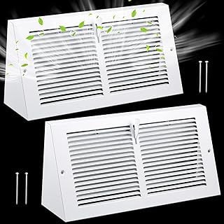 Yaocom baseboard vent covers with damper