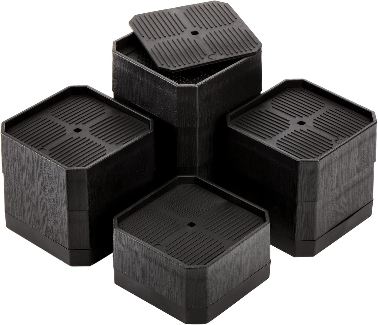 Amazon.com: Dicunoy 8 Pack Furniture Bed Risers, 3 Inch Couch Riser ...