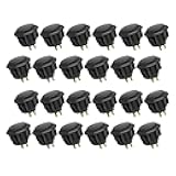 QANBA D-lite Arcade Button Original Buttons Snap-In Joystick Arcade Buttons for DIY arcade machines 30mm Push button switch(Boxed）(30mm Black（DL04) 24 Pcs)