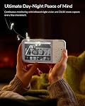 Dr. Care NeoView Video Baby Monitor -3.5” Screen, 2-Way Audio, Video Loop Recording, Night Vision, Real-Time/VOX Monitoring, Temperature Sensor, Lullabies, No Wi-Fi (Supports Up to 128GB)