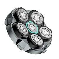 kensen 6D Teste di Rasoio Elettrico Testa Calva Uomo IPX6 Impermeabile